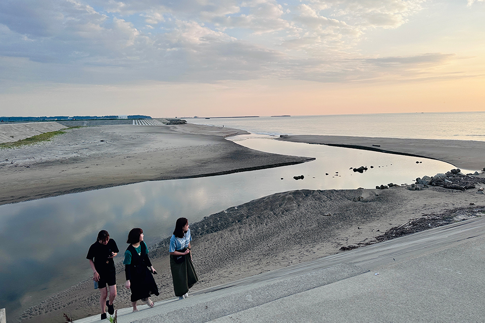 双葉町の海